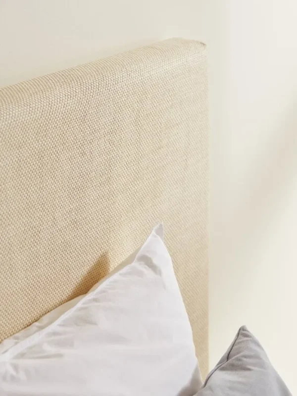 Collaboratorio Betten-Matri Basic Raffia Kopfteil, Natur
