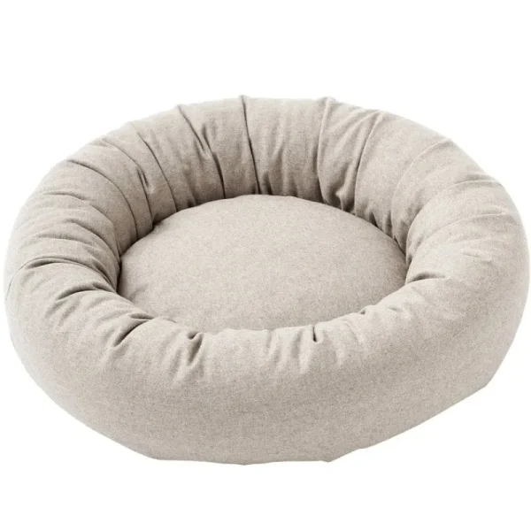 Matri Haustiere^Hundebett, L, Wooly, Elfenbein Melange