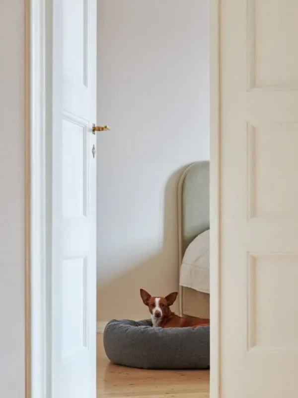 Matri Haustiere^Hundebett, M, Wooly, graphit
