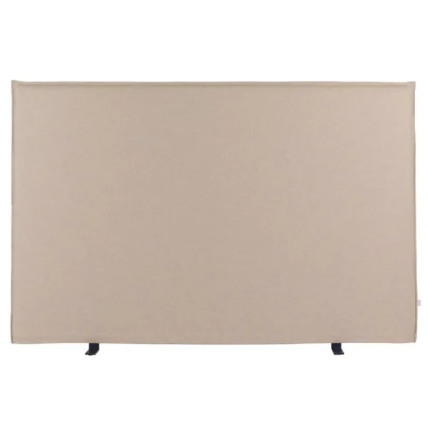 Lundia Betten-Matri Slim Kopfteil, Stoff Wooly, sandbeige