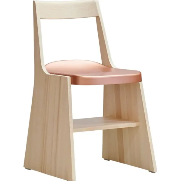 HAY Sitzgelegenheiten-Mattiazzi MC19 Fronda Stuhl, Kiefer – Kupfer