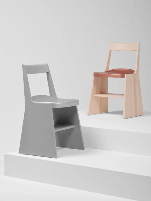 HAY Sitzgelegenheiten-Mattiazzi MC19 Fronda Stuhl, Kiefer – Kupfer