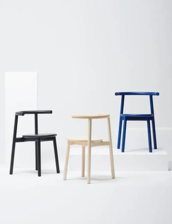 Nichba Sitzgelegenheiten-Mattiazzi MC5 Solo Stuhl, Blauschwarz