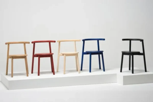 Nichba Sitzgelegenheiten-Mattiazzi MC5 Solo Stuhl, Blauschwarz