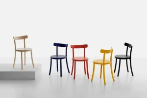 GUBI Sitzgelegenheiten-Mattiazzi MC18 Zampa Stuhl, Esche