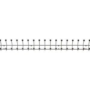 Maze Garderoben Und Kleiderbügel^Bill Horizontal Garderobe, XL, Schwarz