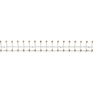 Maze Garderoben Und Kleiderbügel^Bill Horizontal Garderobe, XL, Seidengrau