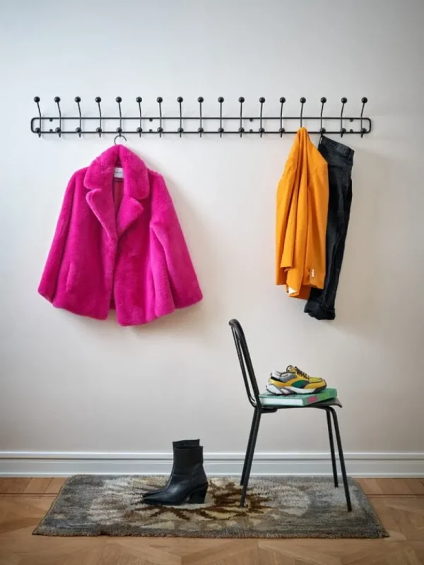 Maze Garderoben Und Kleiderbügel^Bill Horizontal Garderobe, XL, Schwarz