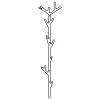 Maze Garderoben Und Kleiderbügel^Branch Wandhaken, Schwarz
