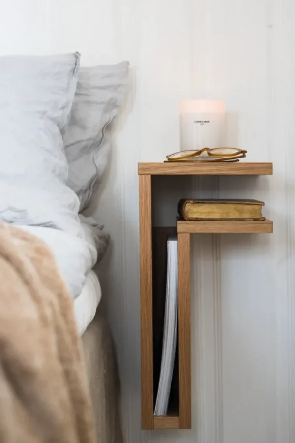 Maze Zeitschriftenständer | Tische^F-Shelf, links, Eiche