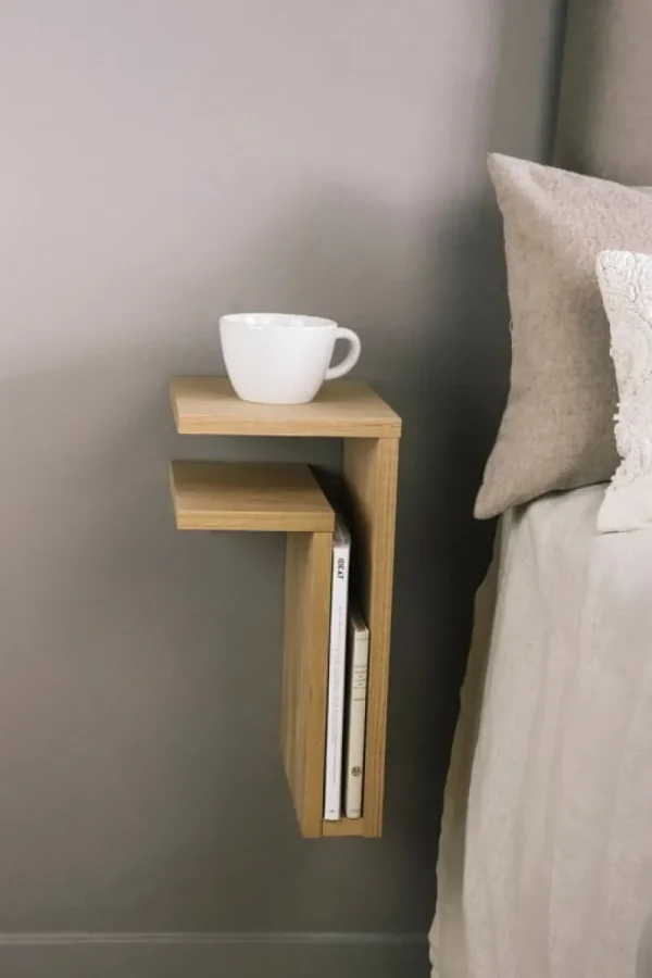 Maze Zeitschriftenständer | Tische^F-Shelf, links, Eiche
