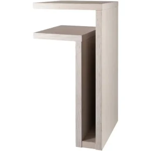 Raawii Regale | Tische-Maze F-Shelf, links, Eiche weiß
