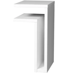 Maze Zeitschriftenständer | Regale^F-Shelf, links, weiß