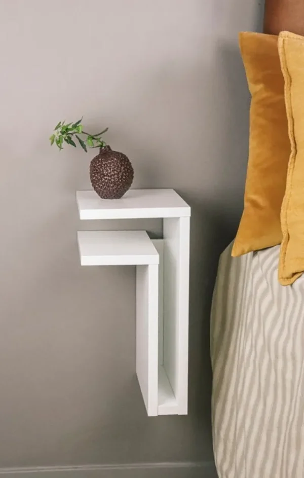 Maze Zeitschriftenständer | Regale^F-Shelf, links, weiß