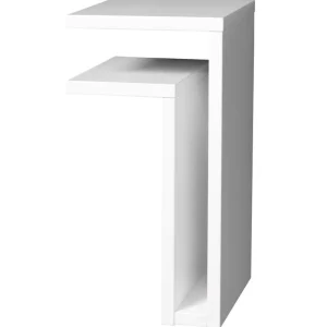 Maze Zeitschriftenständer | Regale^F-Shelf, links, weiß