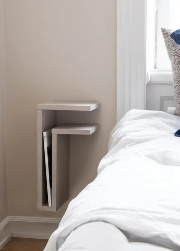 Maze Zeitschriftenständer | Regale^F-Shelf, rechts, Eiche weiß