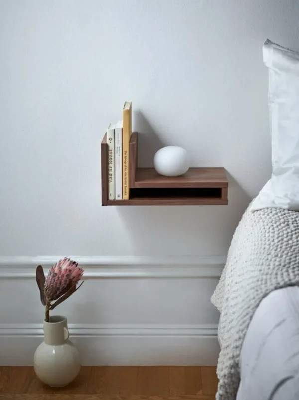 Maze Zeitschriftenständer | Regale^F-Shelf, rechts, Nussbaum