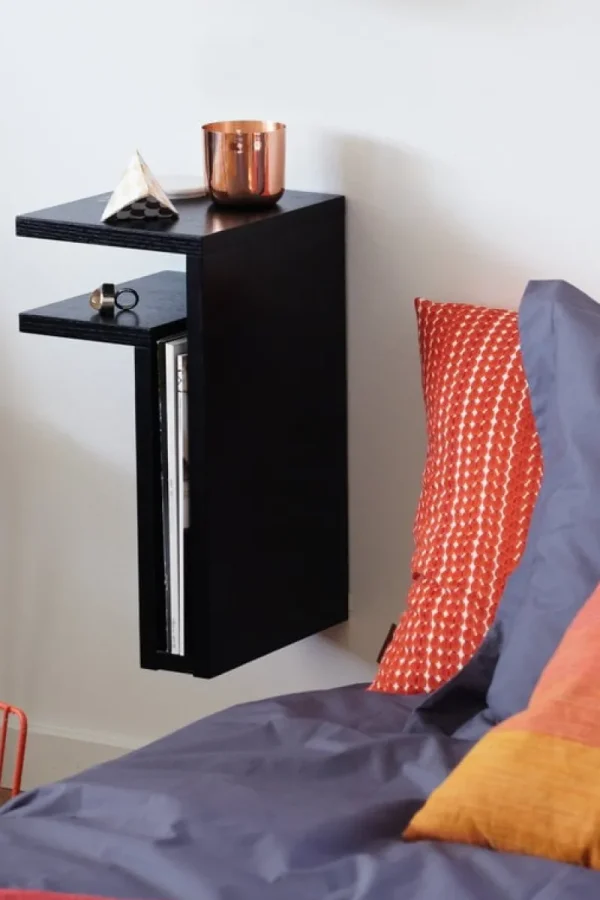 Maze Zeitschriftenständer | Regale^F-Shelf, rechts, schwarz