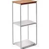 Maze Regale-Mixrack Standregal, Eiche - Weiß