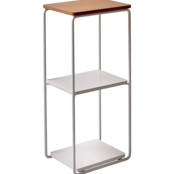 Maze Regale-Mixrack Standregal, Eiche - Weiß