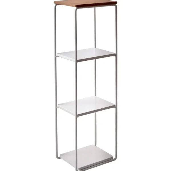 FDB Mu00f8bler Regale-Maze Mixrack Standregal, L, Eiche - Weiß