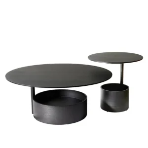 NORR11 Tische-Maze Parasol Couchtisch, S, Eiche dunkel gebeizt