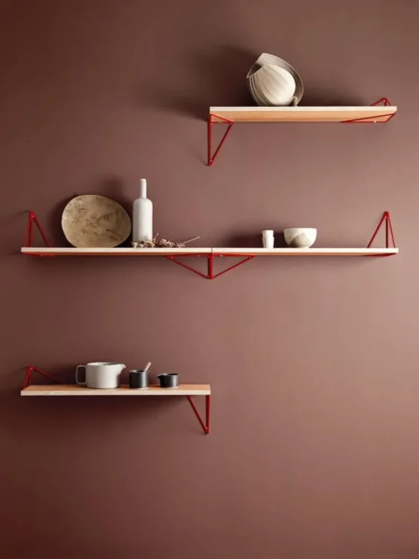 String Furniture Regale-Maze Pythagoras Regal, 80 x 20 cm, Esche