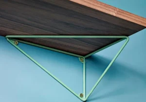 Maze Regale-Regal Pythagoras, 80 x 20 cm, Nussbaum