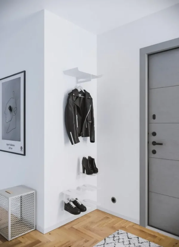 Maze Garderoben Und Kleiderbügel^Step S Schuhregal, weiß