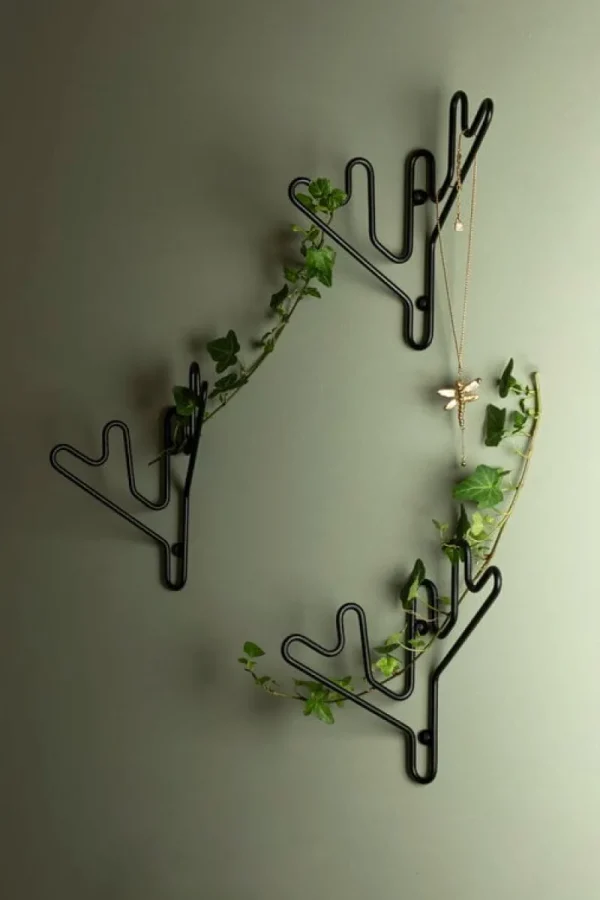 Maze Garderoben Und Kleiderbügel^Twig Wandhaken, Schwarz