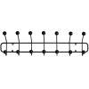 Maze Garderoben Und Kleiderbügel^Wandgarderobe Bill Horizontal, schwarz