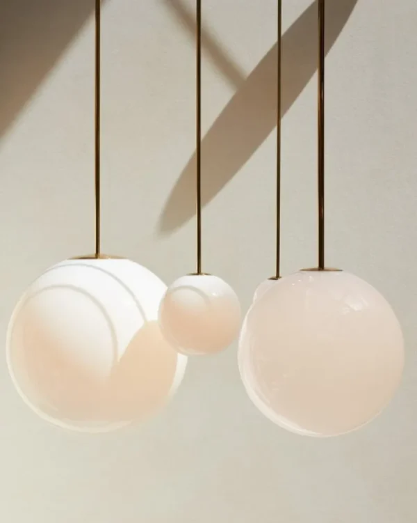 Pholc Deckenleuchten-Michael Anastassiades Brass Architectural Collection Pendelleuchte 80, poliertes Messing