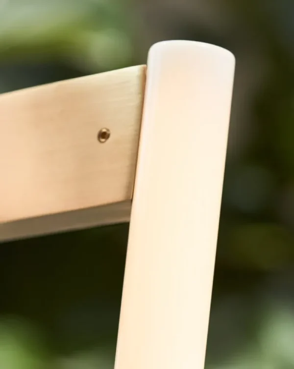 Michael Anastassiades Deckenleuchten-Tube Kronleuchter, Satin Brass