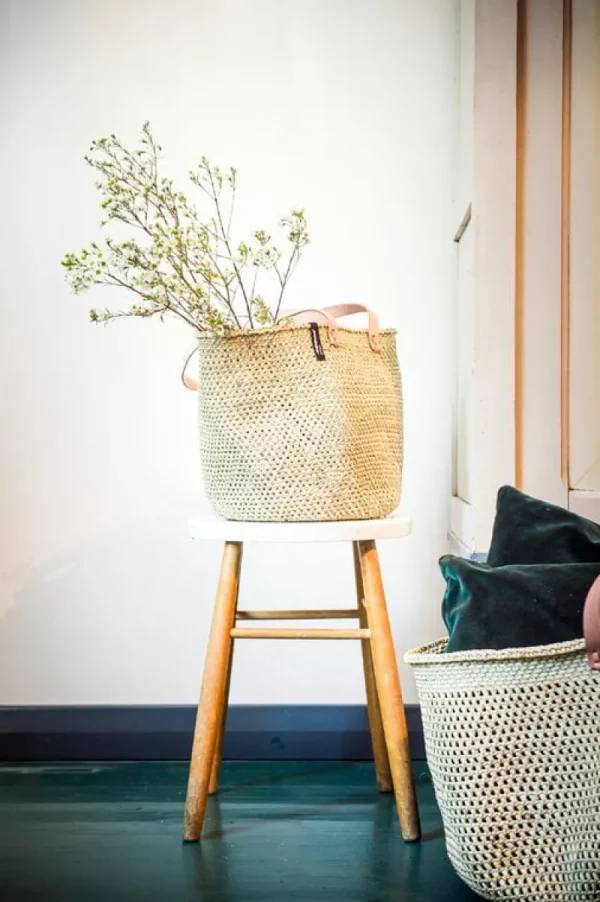 Mifuko Taschen^Iringa Einkaufskorb, M, Natur