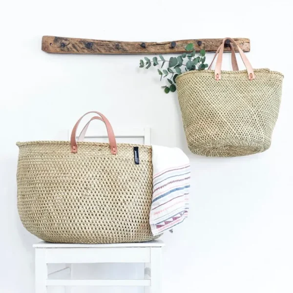 Mifuko Taschen^Iringa Einkaufskorb, M, Natur