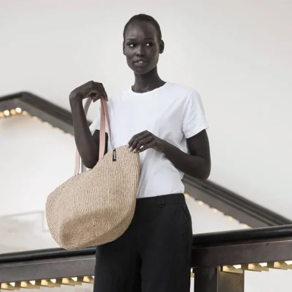 Mifuko Taschen^Kiondo Einkaufskorb, M, Braun
