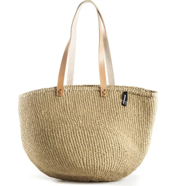 Mifuko Taschen^Kiondo Einkaufskorb, M, Braun