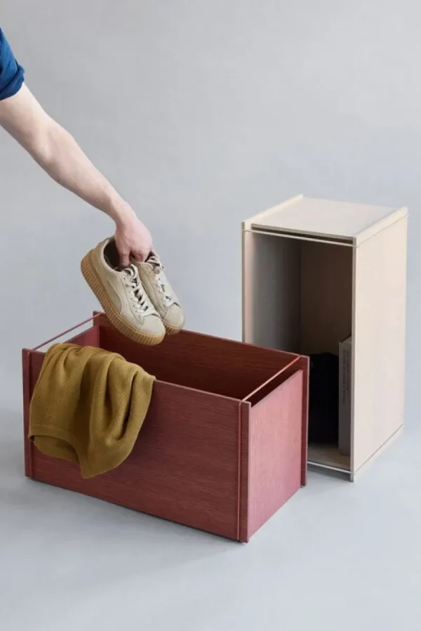 Moebe Aufbewahrungsbehälter | Aufbewahrungsmöbel^Aufbewahrungsbox, warm grey