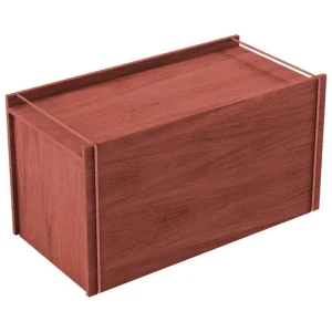 Moebe Aufbewahrungsbehälter | Aufbewahrungsmöbel^Aufbewahrungsbox-Deckel, erdiges Rot