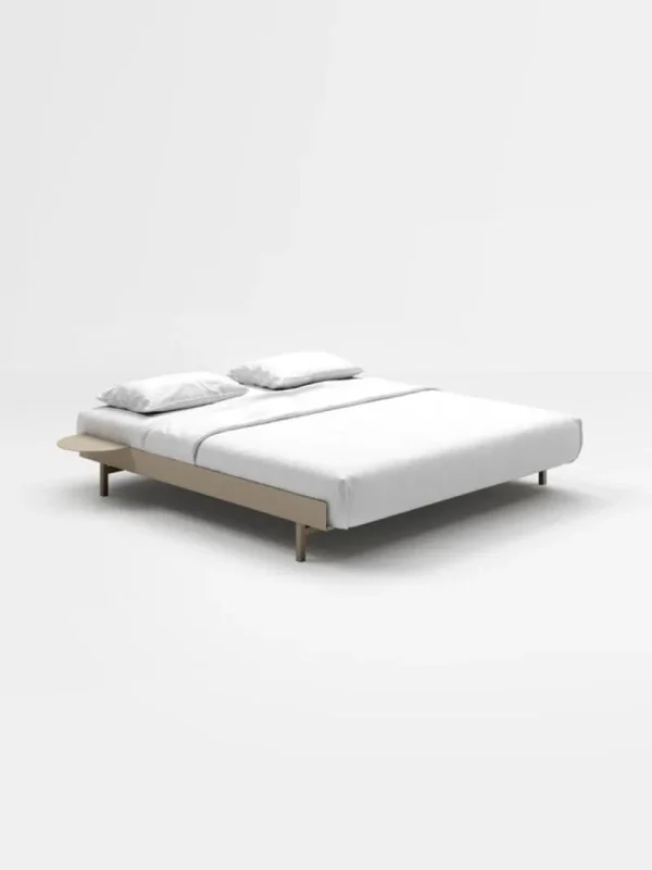 Moebe Betten-Bett, 90–180 cm, Sandbeige