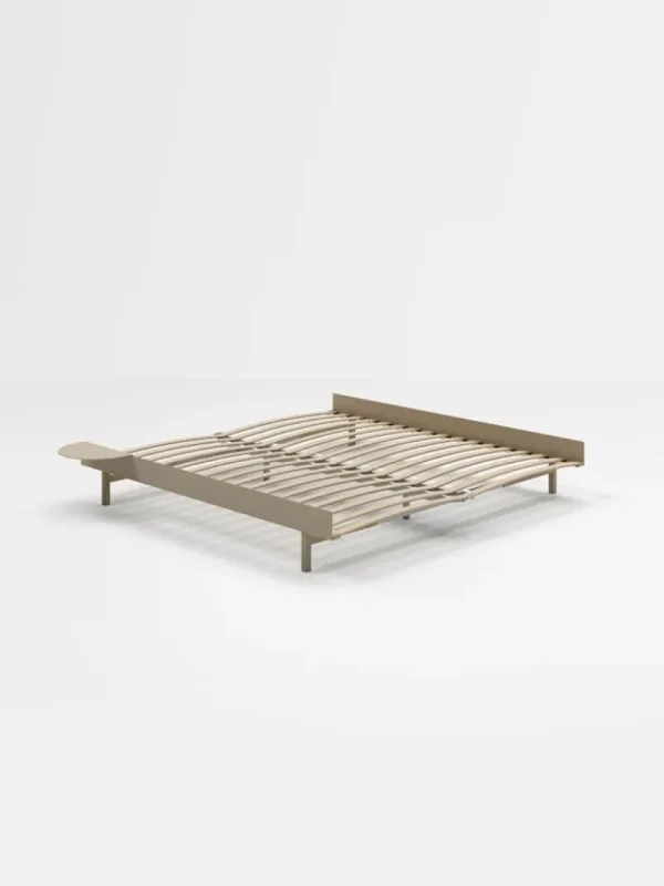 Moebe Betten-Bett, 90–180 cm, Sandbeige