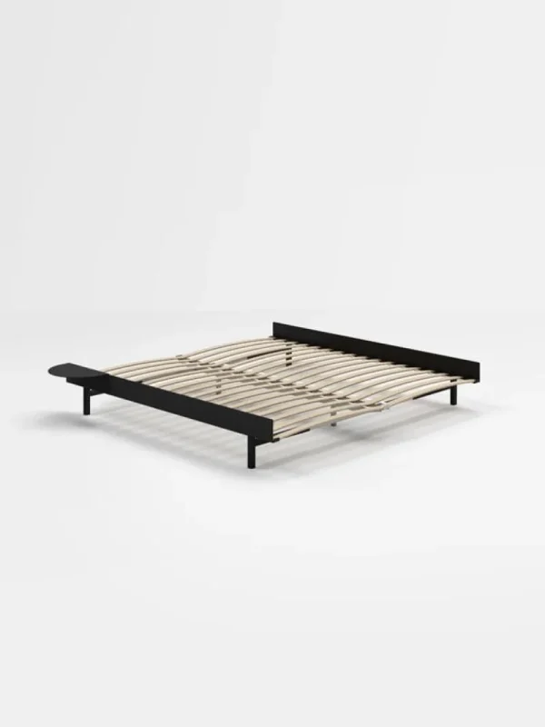 Moebe Betten-Bett, 90–180 cm, Schwarz