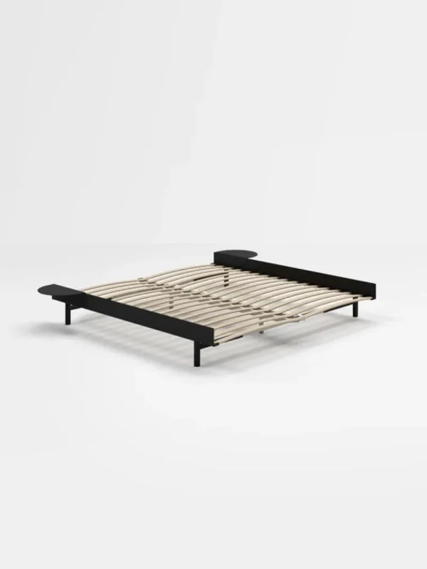 Moebe Betten-Bett, 90–180 cm, Schwarz