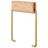 Moebe Badezimmeraccessoires^Klopapierhalter, Eiche - Messing