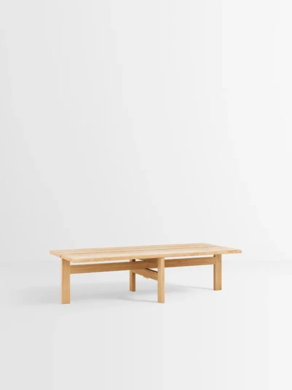 ferm LIVING Tische-Moebe Rectangular Couchtisch, 115 cm, Eiche