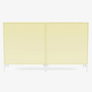 Montana Furniture Aufbewahrungsmöbel-Couple sideboard, Snow legs - 159 Camomille