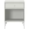 Montana Furniture Tische-Dream Nachttisch, Beine Snow – 09 Nordic