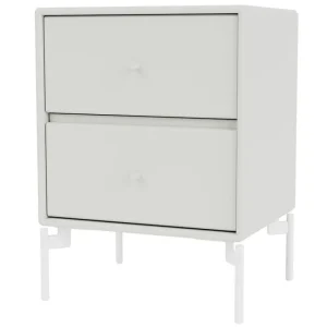 &Tradition Tische-Montana Furniture Drift Nachttisch, Standfüße Snow – Korpus 09 Nordic