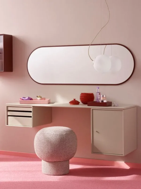 Normann Copenhagen Spiegel-Montana Furniture Figure Wandspiegel, 144 Fennel