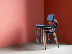 Montana Furniture Sitzgelegenheiten-Kevi 2060 Stuhl, Azure